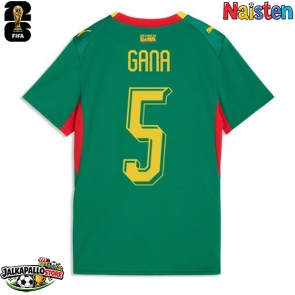 Senegal Idrissa Gueye #5 Vieraspaita Naisten MM-kisat 2026 Lyhythihainen